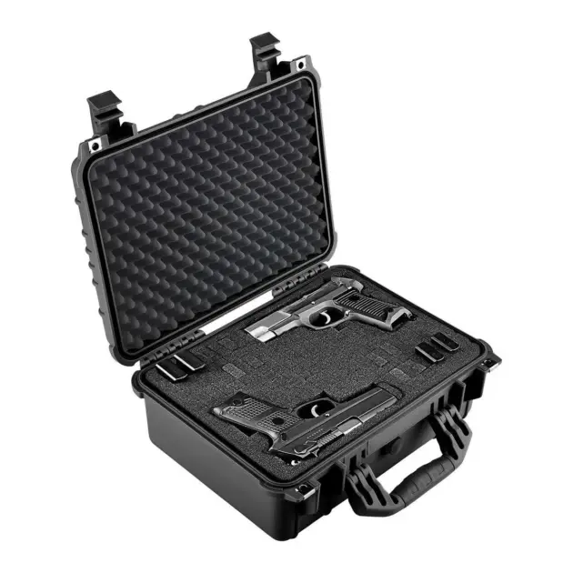 APACHE 3800 Weatherproof Protective Case, Large, Black