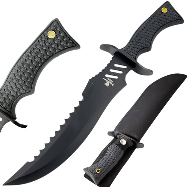 16″ Fixed Blade Hunting Knife Collection | Survival, Tactical & Outdoor Knife with Sheath