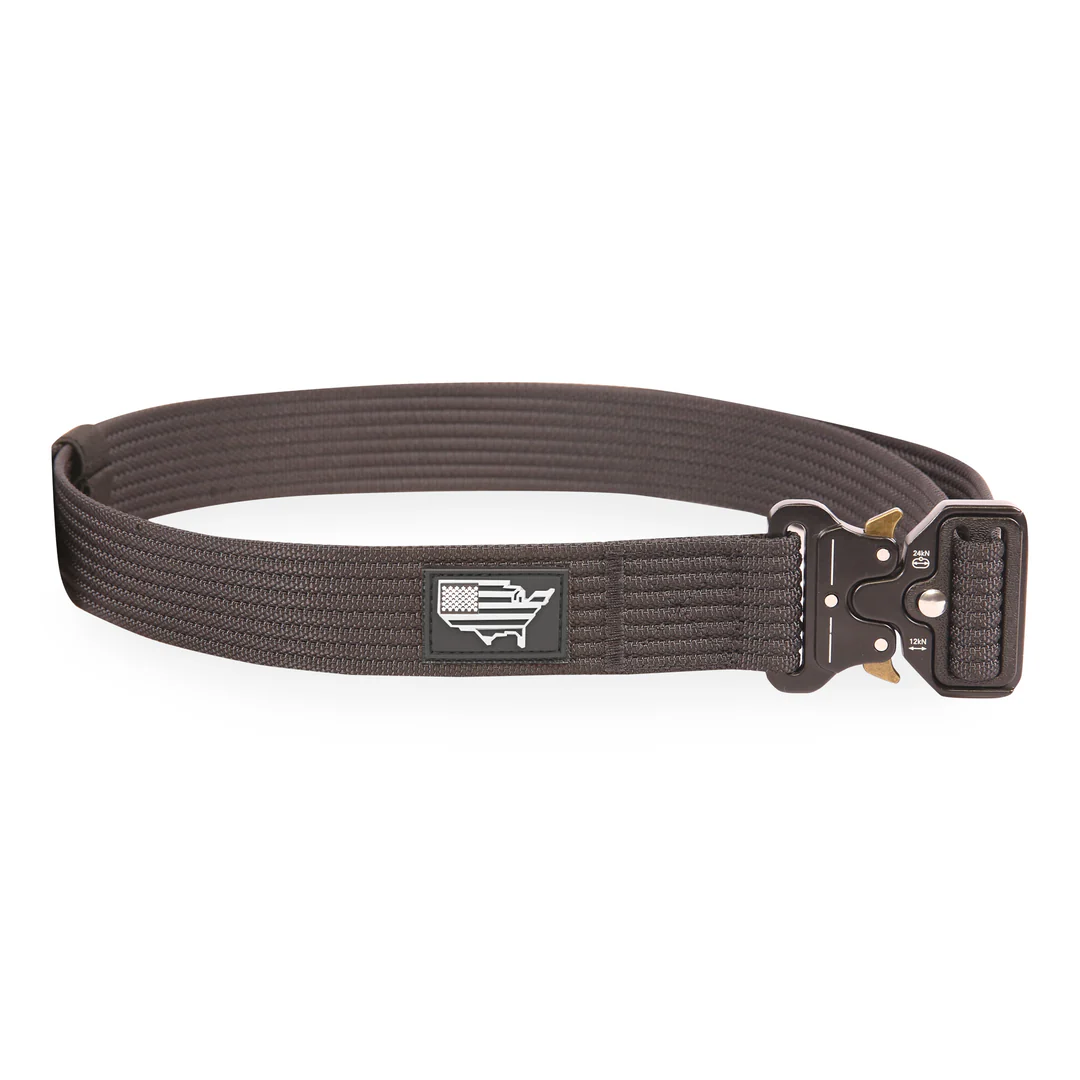 Highland Tactical Nylon Belt HL-BT-15 | Heavy Duty Military Web Belt | Adjustable Utility EDC Belt – USA Design