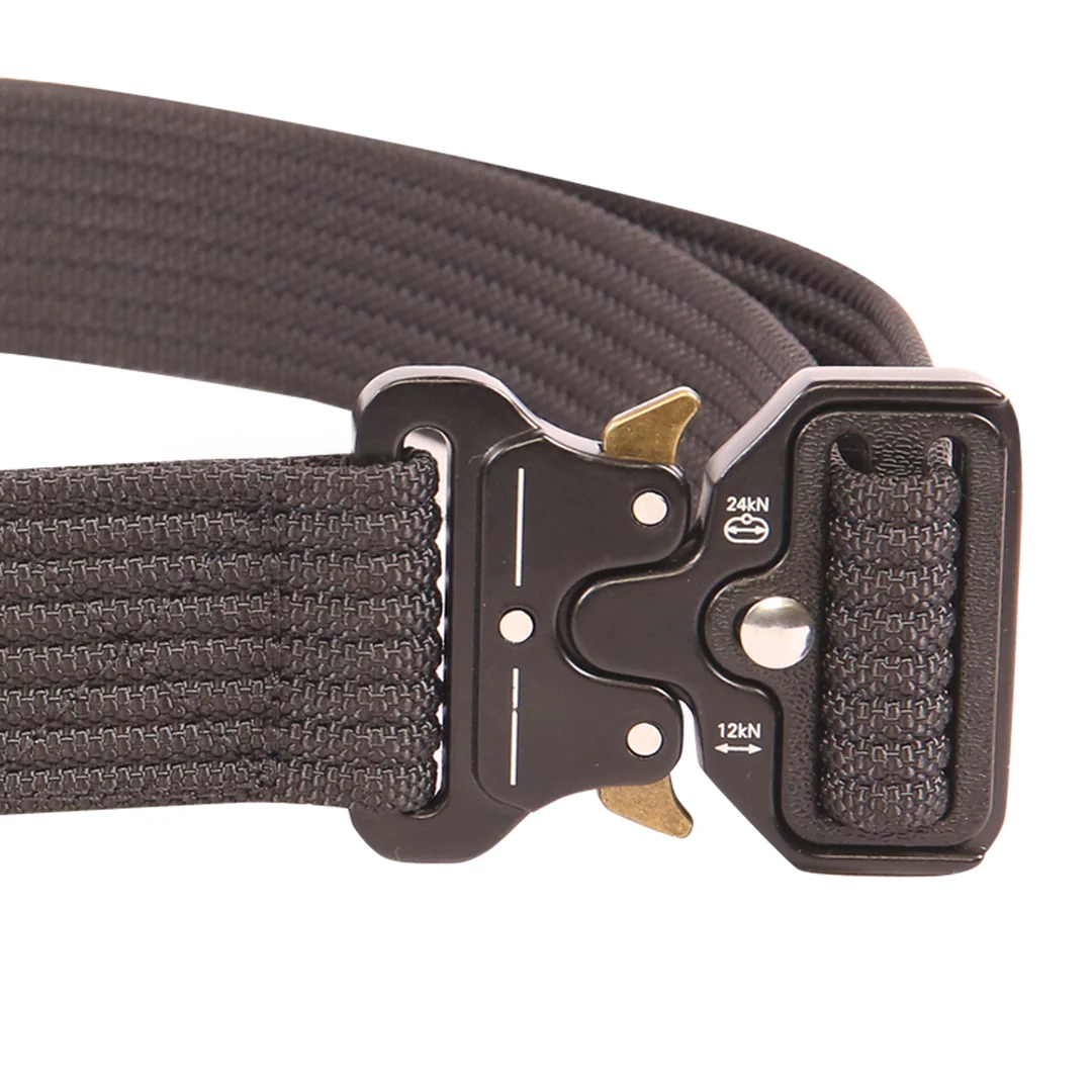Highland Tactical Nylon Belt HL-BT-15 | Heavy Duty Military Web Belt | Adjustable Utility EDC Belt – USA Design - Image 4